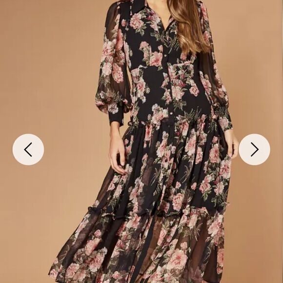 Bardot button front dress, 4 - Picture 8 of 13